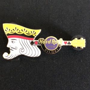 King Enamel Pin Hardrock Casino Biloxi Mississippi Souvenir
